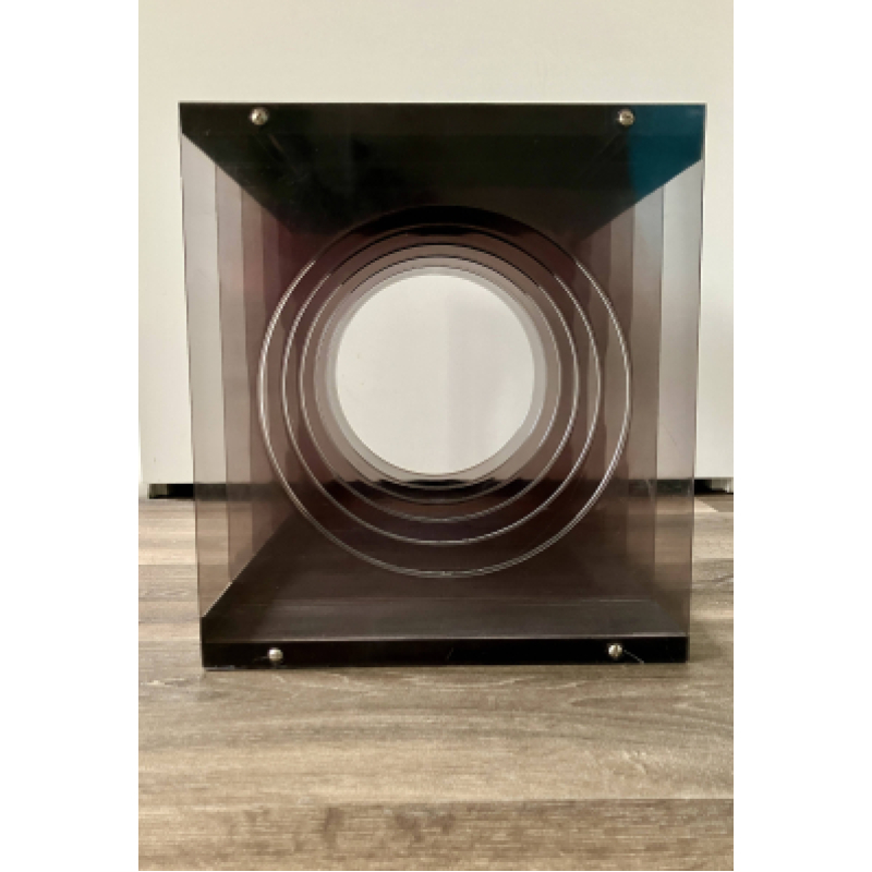 Vintage space age platenkast